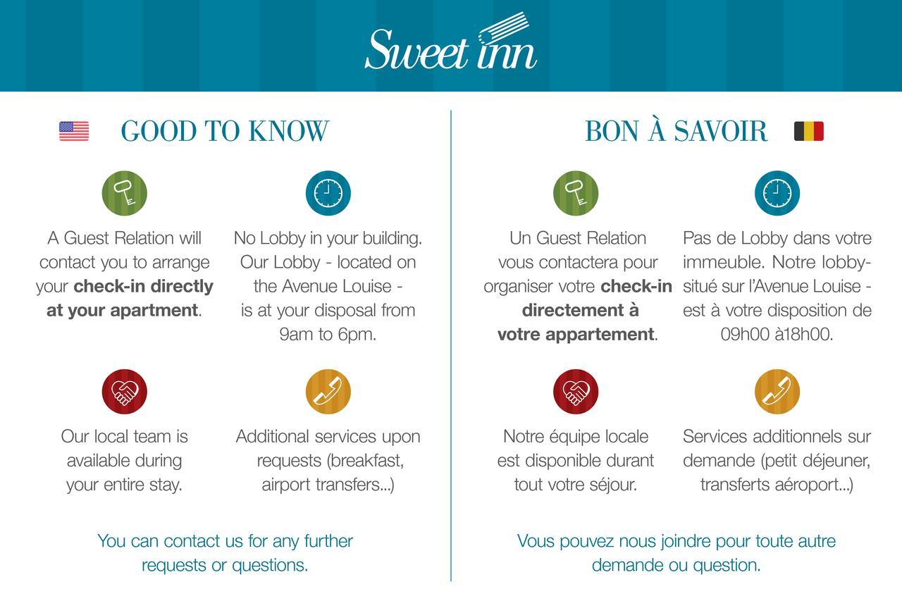 Sweet Inn Apartments -Eu Commission Brussel Bagian luar foto